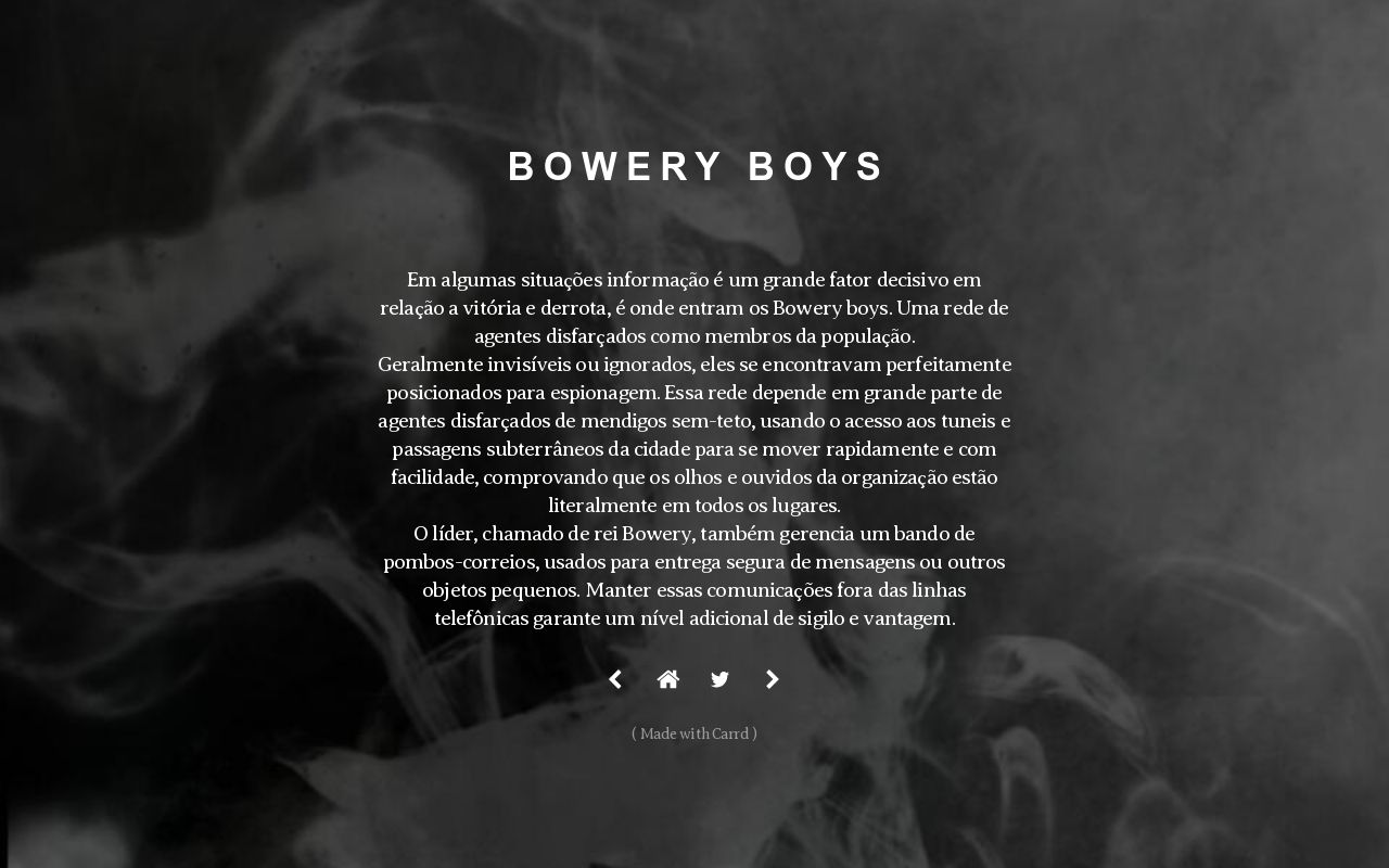 Carrd profile picture for @bowery